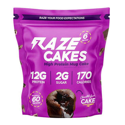 RAZE Protein Cakes Protein Food Repp Sports Size: 6 Servings Flavor: Chocolate Lava