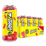 GHOST Energy Drink Energy Drink GHOST Size: 12 Cans Flavor: Sour Patch Kids™ Redberry
