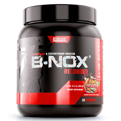 Betancourt B Nox Reloaded Pre Workout & Testosterone Booster Pre-Workout Betancourt Nutrition Size: 20 Servings Flavor: Power Punch
