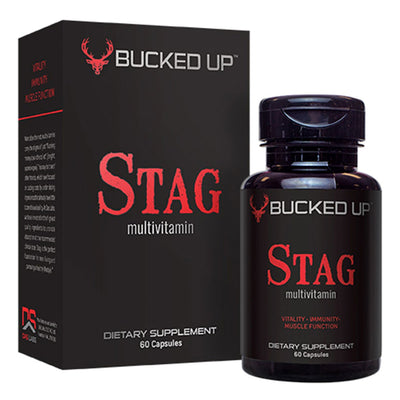 Stag Multivitamin Vitamins Bucked Up Size: 60 Capsules