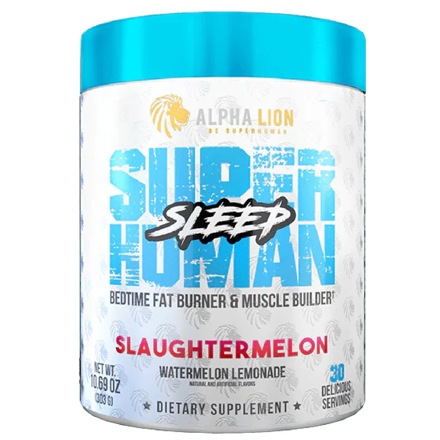 Alpha Lion Superhuman Sleep Sleep Alpha Lion Size: 30 Servings Favor: Slaughtermelon (Watermelon Lemonade)
