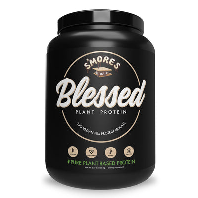 EHP Blessed Plant Protein Protein EHP Labs Size: 2 Lbs. Flavor: S'Mores