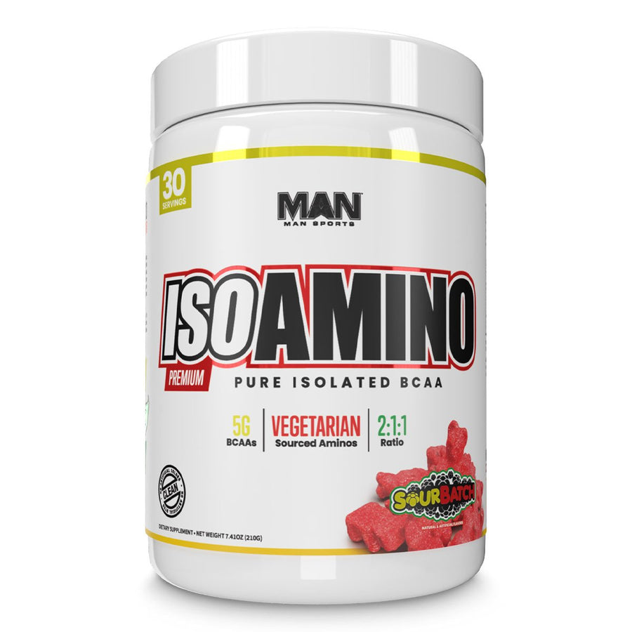 ISO-Amino Aminos MAN Size: 30 Servings Flavor: Sour Batch