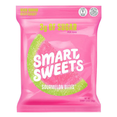 Smart Sweets Healthy Candies Healthy Snacks Smart Sweets Size: 12 Pack Flavor: Sourmelon Bites