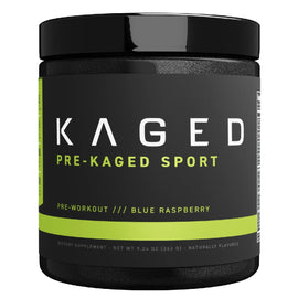 Pre-Kaged Sport Pre Workout Pre-Workout KAGED Size: Kaged Sport 20 Servings Flavor: Blue Raspberry