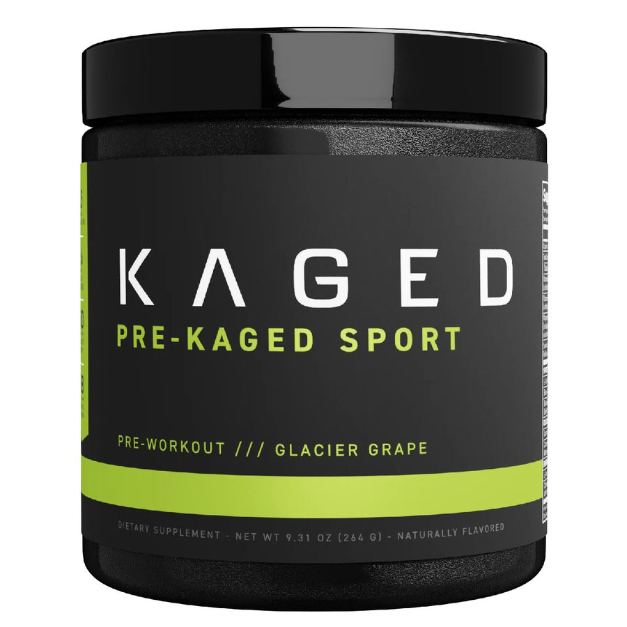 Pre-Kaged Sport Pre Workout Pre-Workout KAGED Size: Kaged Sport 20 Servings Flavor: Glacier Grape