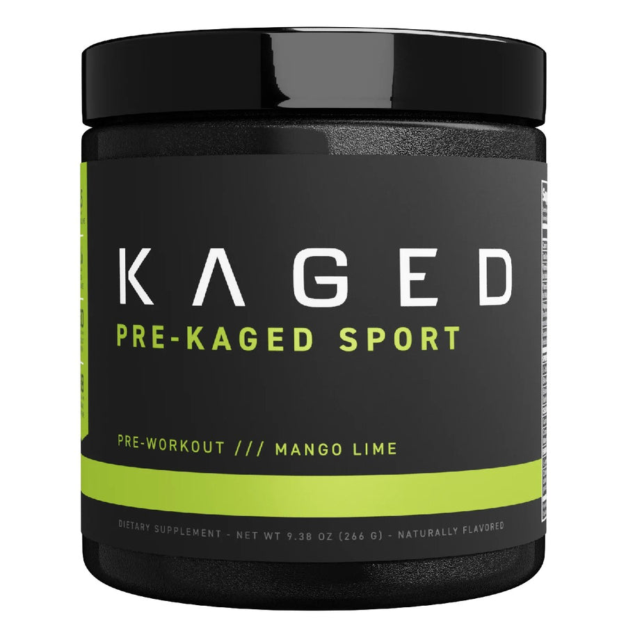 Pre-Kaged Sport Pre Workout Pre-Workout KAGED Size: Kaged Sport 20 Servings Flavor: Mango Lime