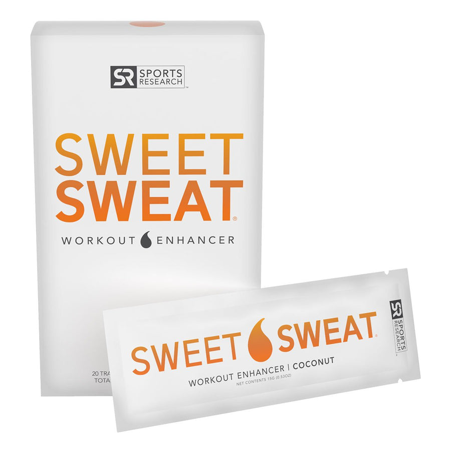 Sweet Sweat Workout Enhancer Roll-on Gel Weight Management Sports Research Size: 20 On the Go Packets - Coconut