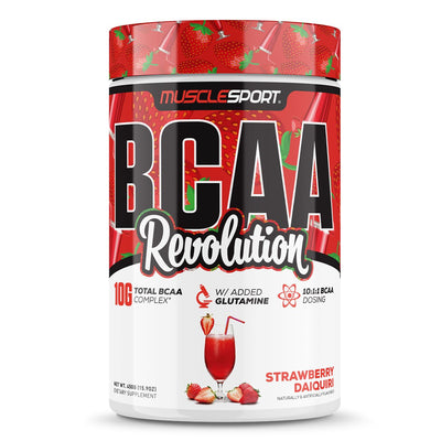 Musclesport BCAA Revolution l Aminos l Best Deal l Strawberry Daiquiri