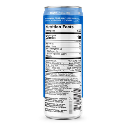 #nutrition facts_12 Cans / Super Berry
