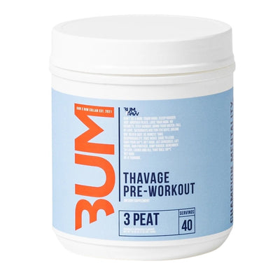 BUM x Raw Thavage Pre-Workout Pre-Workout Get Raw Nutrition Size: 40 Servings Flavor: 3 Peat