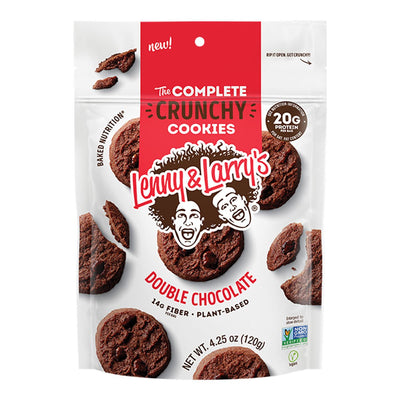 Lenny and Larrys The Complete Crunchy Cookie Double Chocolate 