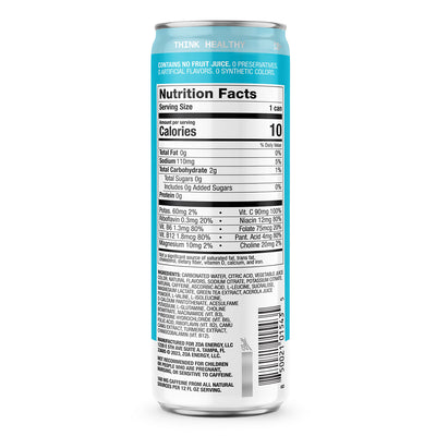 #nutrition facts_12 Cans / Tropical Punch