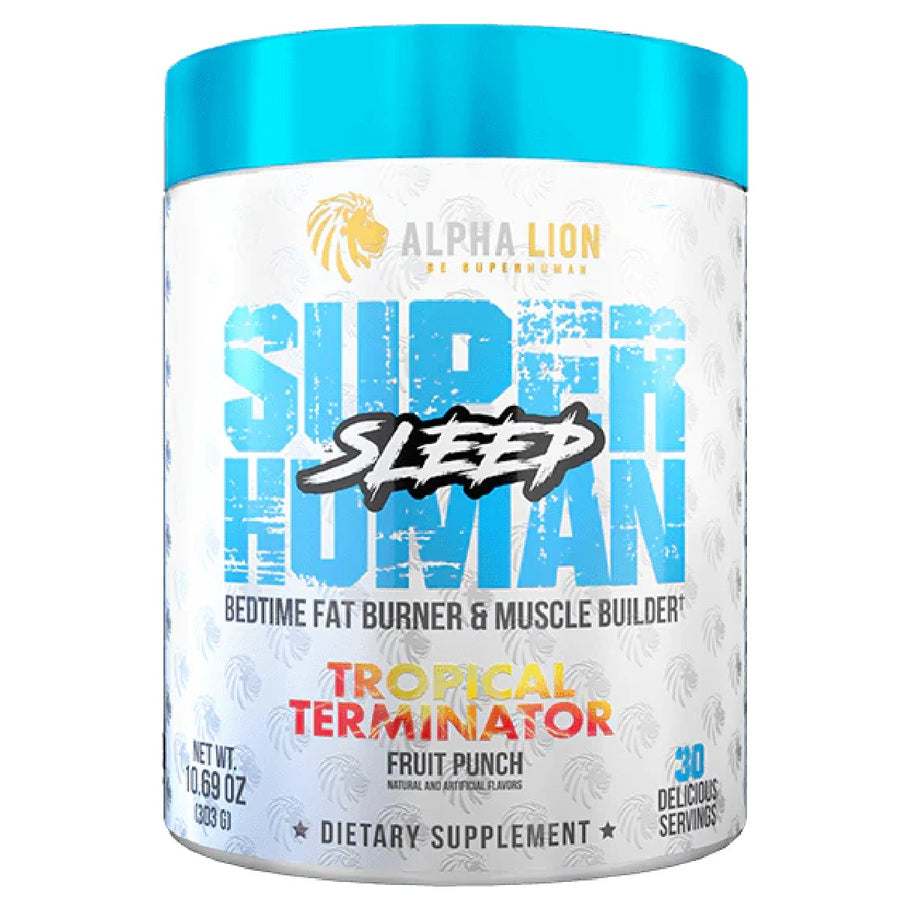 Alpha Lion Superhuman Sleep Sleep Alpha Lion Size: 30 Servings Favor: Tropical Terminator (Fruit Punch)