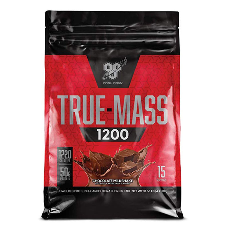 True Mass 1200 Mass Gainers BSN Size: 10 Lbs. Flavor: Chocolate Milkshake