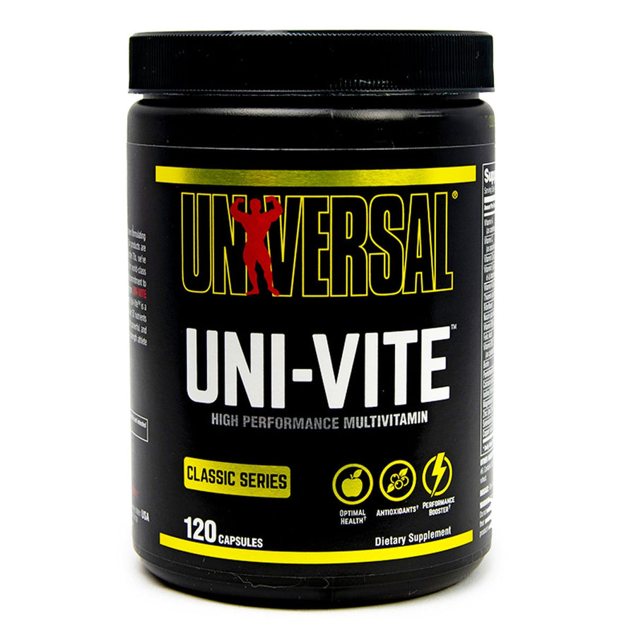 Uni-Vite Vitamins Universal Nutrition Size: 120 Capsules (30 Servings)