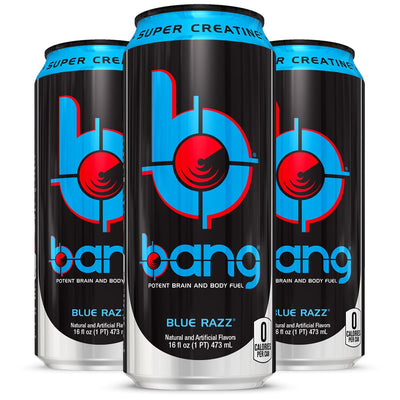VPX BANG Energy Drink Blue Razz