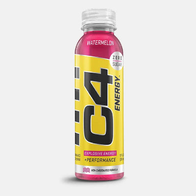 C4 Energy Drinks Non Carbonated RTD Cellucor Size: 12 Bottles Flavor: Watermelon