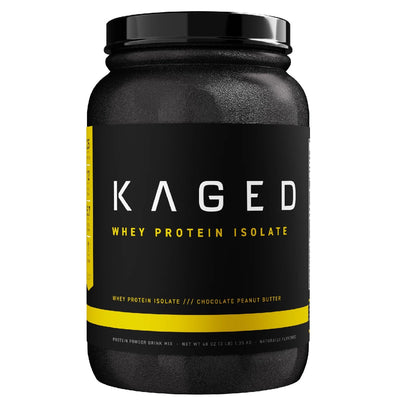 Kaged Whey Protein Isolate Protein KAGED Size: 2.79 lbs Flavor: Chocolate Peanut Butter