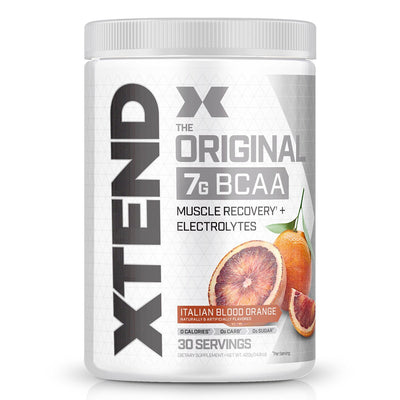Xtend BCAA Aminos Scivation Size: 30 Servings Flavor: Italian Blood Orange