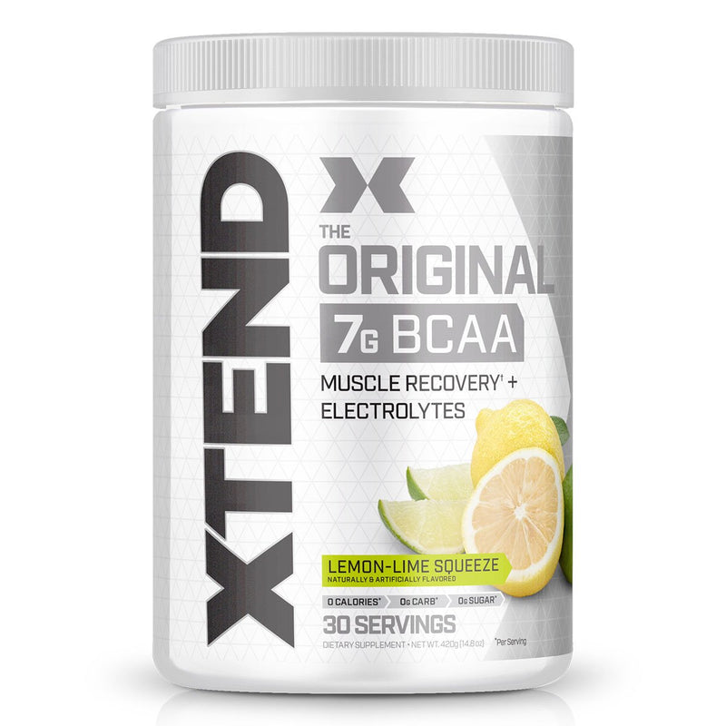 Xtend BCAA Aminos Scivation Size: 30 Servings Flavor: Lemon Lime Squeeze
