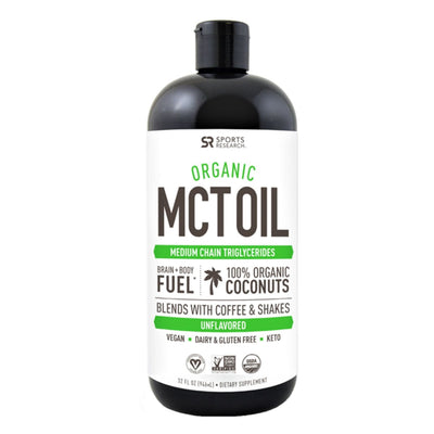 Organic MCT Oil Healthy Snacks Sports Research