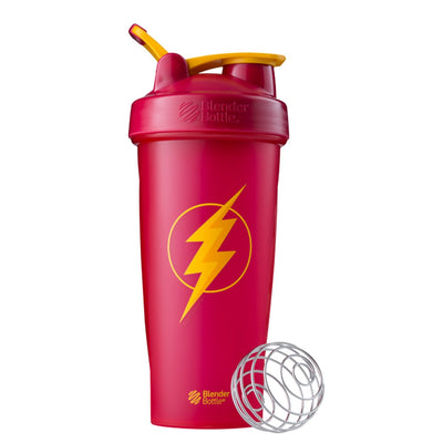 DC Comics BlenderBottle Accessories Blender Bottle Type: Classic (28 Oz) Color: The Flash