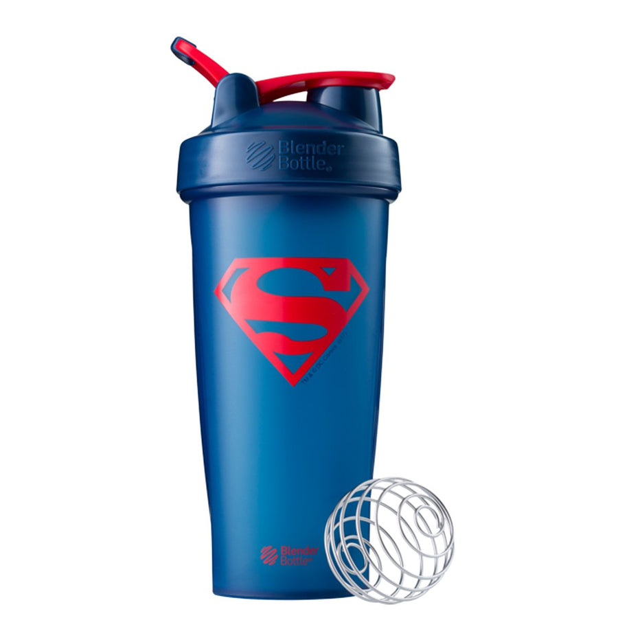 DC Comics BlenderBottle Accessories Blender Bottle Type: Classic (28 Oz) Color: Superman