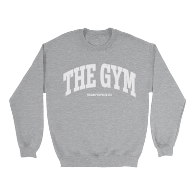 the gym sweatshirt Apparel & Accessories CampusProtein.com Colors: Sport Grey Sizes: Small (S)