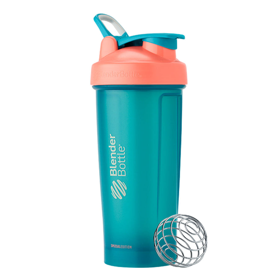 BlenderBottle of the Month Accessories Blender Bottle Color of the month: July: Pastel Paradise, November: Turkey Bowl, May: Radioactive, September: Jungle Gym, January 2023: Vortex, December: Jingle All The Whey, Merry Fitmas, April: Arcade, March: Banan