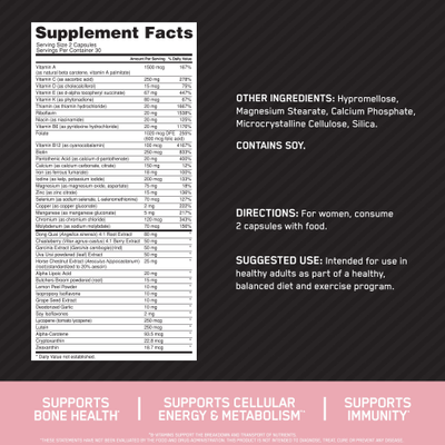 #nutrition facts_60 Tablets