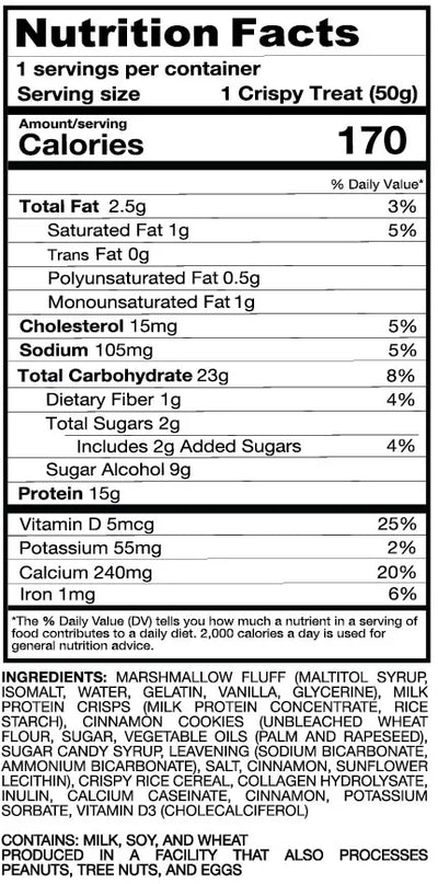 #nutrition facts_12 Pack / Cinnamon Cookie Crunch