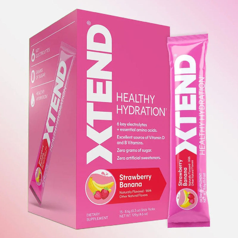 XTEND Healthy Hydration Aminos Scivation Size: 15 pack Flavor: Strawberry Banana