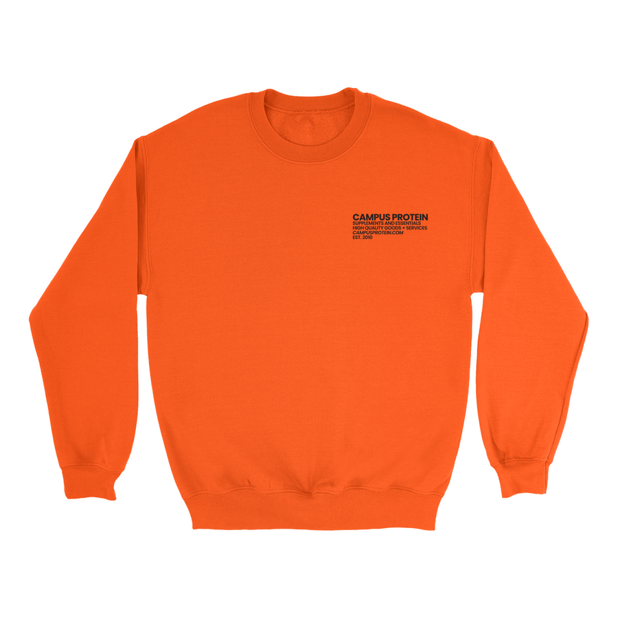 Inner Circle Sweatshirt Apparel & Accessories CampusProtein.com Colors: Orange Sizes: Small (S)
