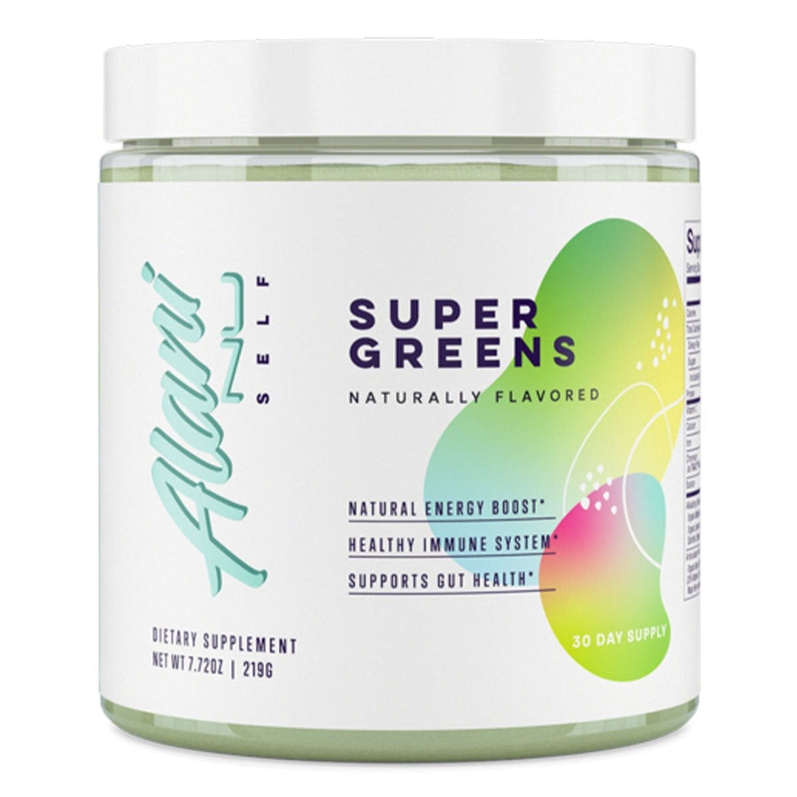 Alani Nu Super Greens Vitamins Alani Nu Size: 30 Servings Flavor: Peached Iced Tea