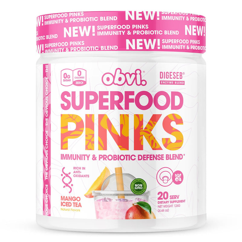 Superfood Pinks Immunity and Defense by Obvi