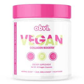 obvi. vegan collagen booster supplement for beauty for women