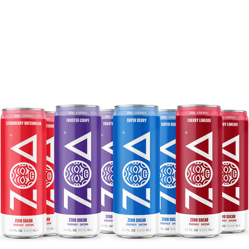 Energy Drink Sampler: ZOA Energy